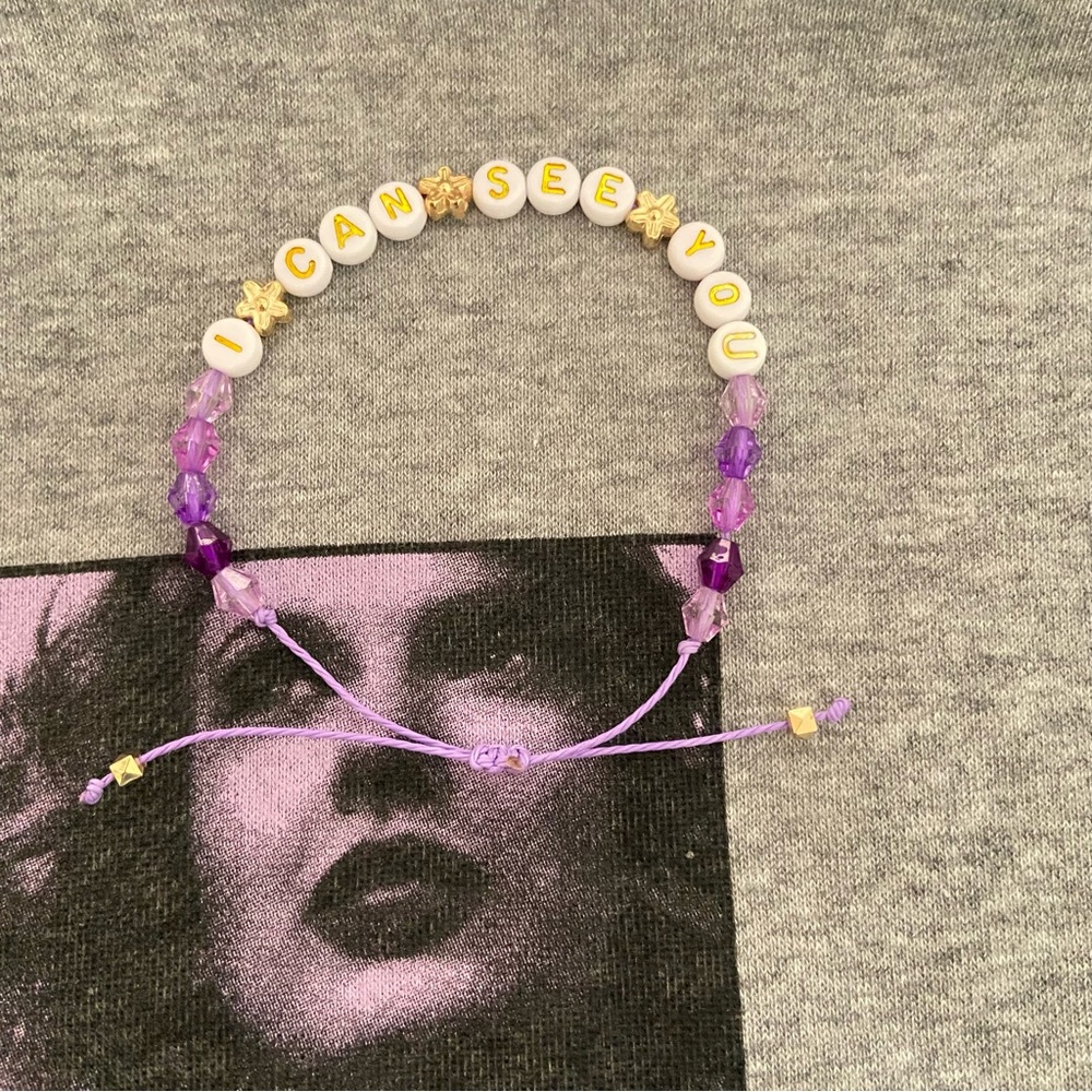 💜Speak Now TV I Can See You Bracelet💜